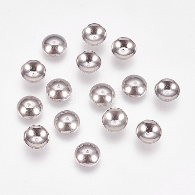 Non-Tarnish Apetalous 201 Stainless Steel Bead Caps LS-STAS-L205-13C-1
