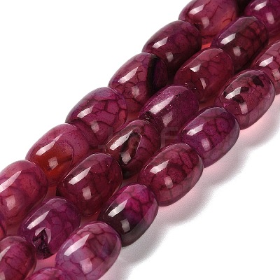 Natural Dragon Veins Agate Beads Strands G-D317-A01-03-1