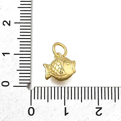Brass Charms ZIRC-I070-086G-1