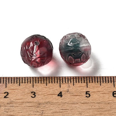 Transparent Glass Beads GLAA-D025-03E-1