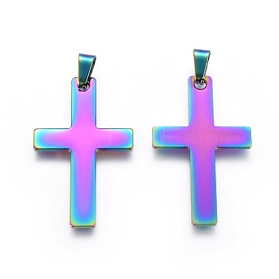 Ion Plating(IP) 304 Stainless Steel Pendants STAS-F211-04-1