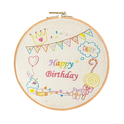 Embroidery Starter Kits DIY-P077-031-1