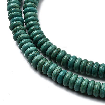Synthetic Turquoise Beads Strands G-J184-01-1
