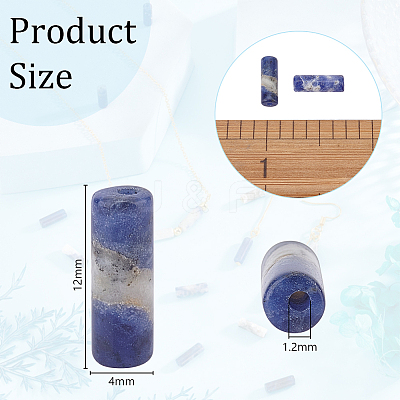 2 Strands Natural Sodalite Beads Strands G-OC0004-74-1