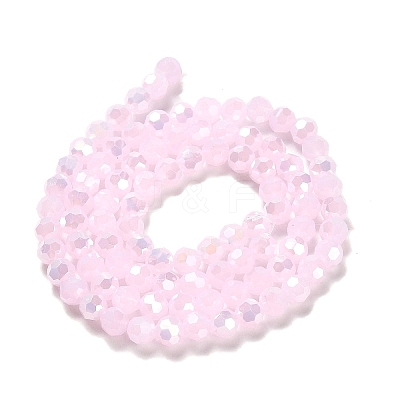 Imitation Jade Glass Beads Stands EGLA-A035-J4mm-B02-1