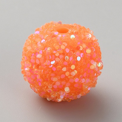 Opaque Acrylic Glitter Beads LS-FIND-CJC0010-111A-07-1