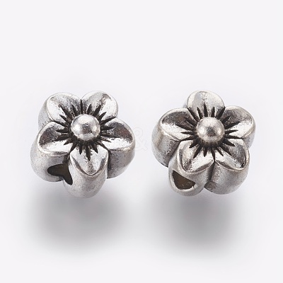 Tibetan Style Alloy Beads MPDL-5452-AS-FF-1
