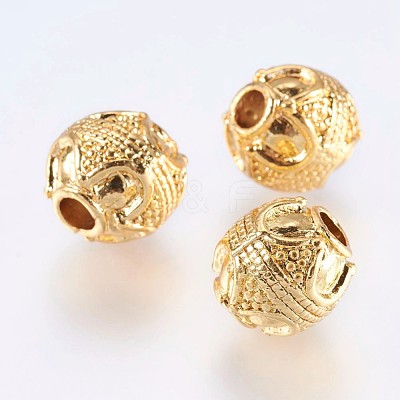 Alloy Beads PALLOY-F204-01G-1
