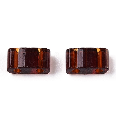 2-Hole Glass Seed Beads SEED-T003-01B-09-1