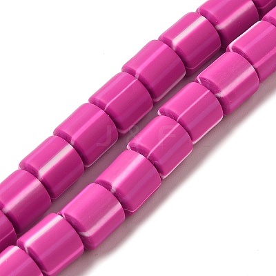 Polymer Clay Beads Strands CLAY-H006-01L-1