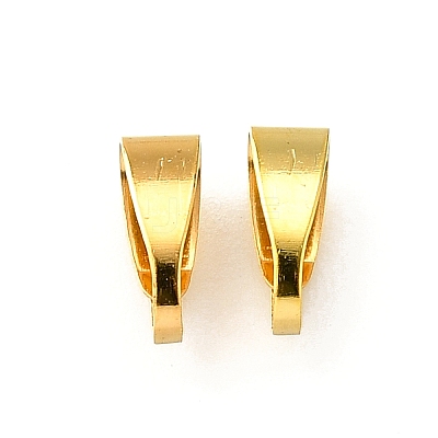 Brass Snap on Bails KK-M029-02G-1