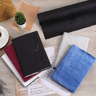 2M Velvet Book Covers DIY-WH0491-88A-02-1
