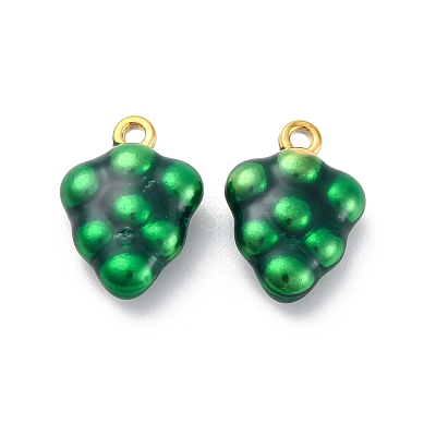 304 Stainless Steel Enamel Pendants STAS-B085-40G-01-1