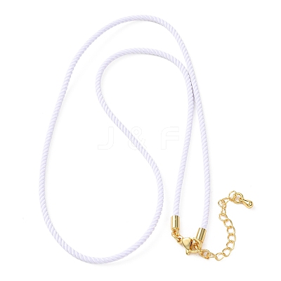 2MM Round Nylon Milan Cord Necklace Makings MAK-F038-C32-G-1