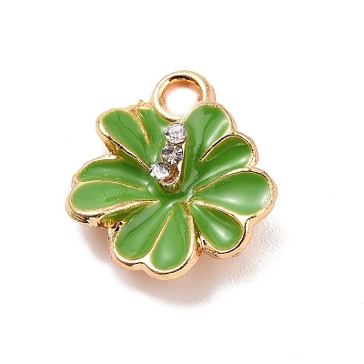 Alloy Enamel Pendants X-ENAM-M055-30G-1