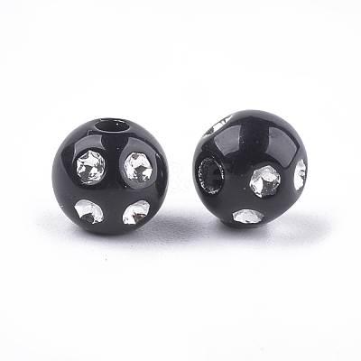 Plating Acrylic Beads PACR-T006-01A-01-1