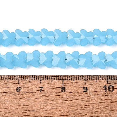 Imitation Jade Glass Beads Strands GLAA-Q118-01A-A03-1