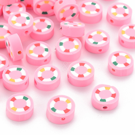 Handmade Polymer Clay Beads CLAY-N011-004-1