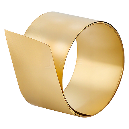 Brass Sheets Rolls KK-WH0100-33B-1
