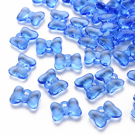 Transparent Acrylic Pendants LS-TACR-T024-02BA-940-1