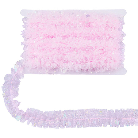 10M Polyester Organza Ribbons SRIB-GF0001-65A-1