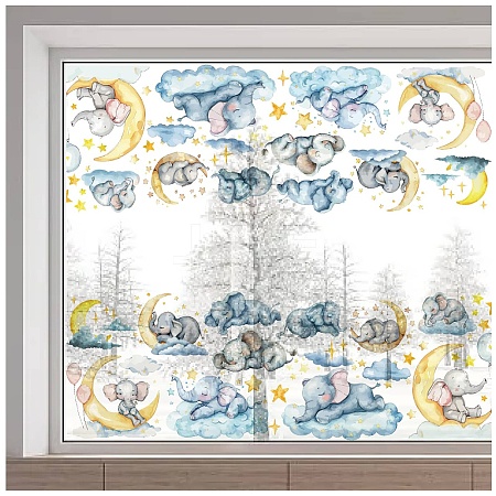 PVC Window Static Stickers AJEW-WH0385-0085-1