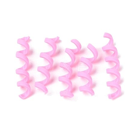 Handmade Polymer Clay Spiral Beads FIND-Q122-01D-1