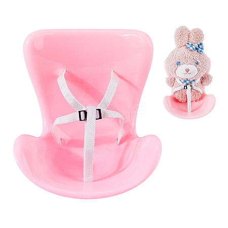 1Set Plastic Chair Display Ornaments DJEW-DC0001-14B-1