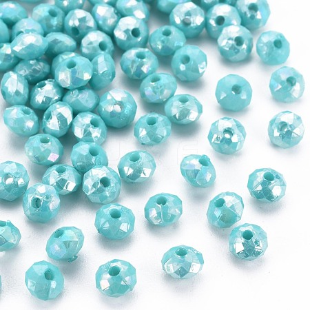 Opaque Acrylic Beads MACR-Q239-018C-05-1