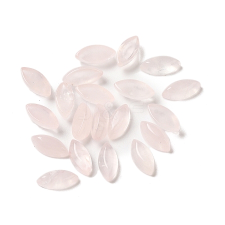 Natural Rose Quartz Cabochons G-F772-01B-17-1