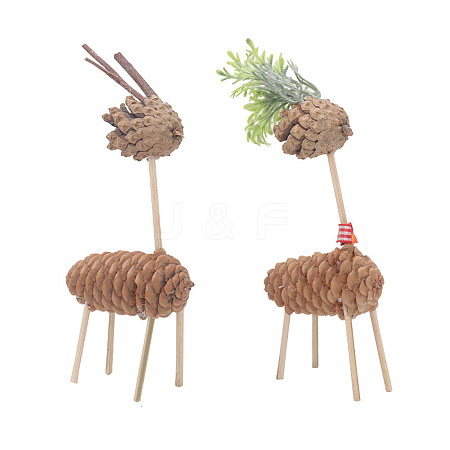 Wooden Animal Ornaments HULI-PW0002-105B-1