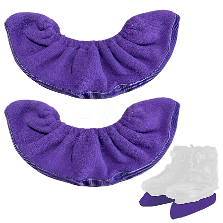 Velvet Ice Skate Guards AJEW-WH20022-85A-08-1