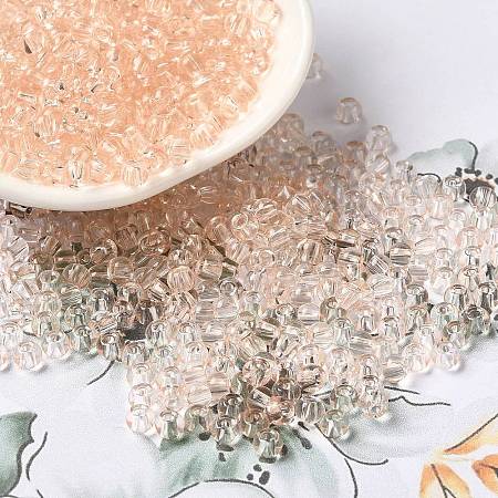 Transparent Colours Glass Seed Beads SEED-P007-02A-04-1