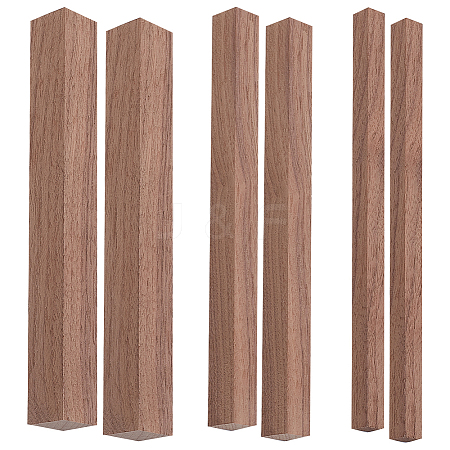 6Pcs 3 Styles Wooden Sticks WOOD-OC0003-85-1
