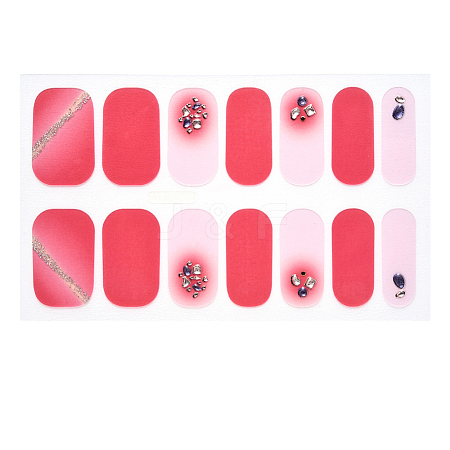 Full Cover Nombre Nail Stickers MRMJ-S060-ZX3442-1