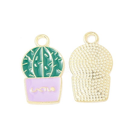 Alloy Enamel Pendants ENAM-G212-15G-02-1