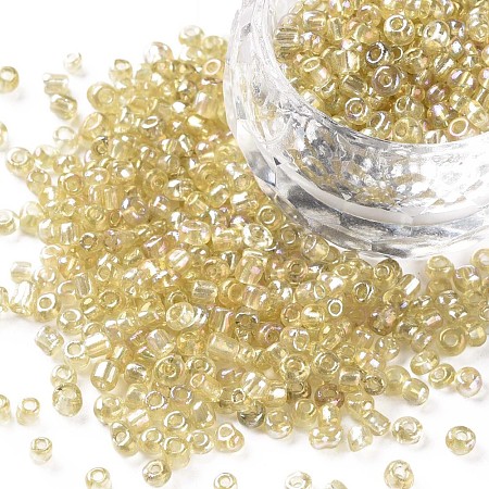 Round Glass Seed Beads SEED-A007-3mm-162-1