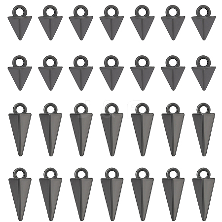 100Pcs 2 Styles Alloy Pendants FIND-SC0019-86B-1