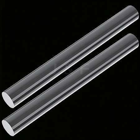2Pcs Acrylic Rolling Pin AJEW-SP0002-50-1