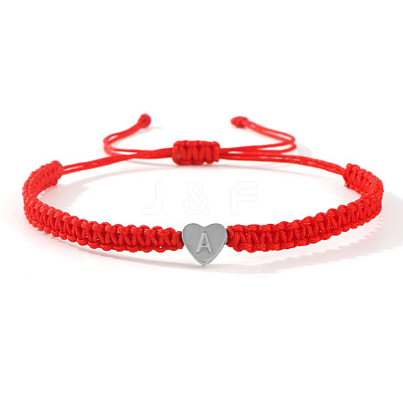Adjustable 304 Stainless Steel Bead Braided Bead Bracelets for Women RP8696-1-1