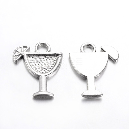 Tibetan Style Alloy Cocktail Pendants LS-TIBEB-A14275-AS-FF-1