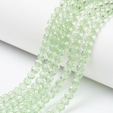 Glass Beads Strands EGLA-A044-T4mm-D09-1