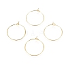 Ion Plating(IP) 316L Surgical Stainless Steel Hoop Earring Findings X-STAS-D164-02G-A-1