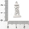 201 Stainless Steel Pendants STAS-Q341-03P-3