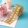 8 Rows Plastic Diamond Mesh Wrap Roll Rhinestone Crystal Ribbon Cake Wedding Decoration DIY-TAC0005-16-13