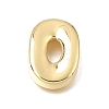 Brass Slide Charms KK-E802-33G-O-1