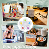 4Pcs Five-layer Ceramic Ink Dish AJEW-WA0003-90-7