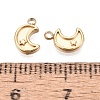 304 Stainless Steel Charms STAS-N125-24D-G-3