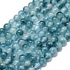 Natural Malaysia Jade Beads Strands G-L645-C01-6mm-24-1
