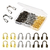 450Pcs 3 Colors Brass Wire Guardian and Protectors KK-FS0001-63-1